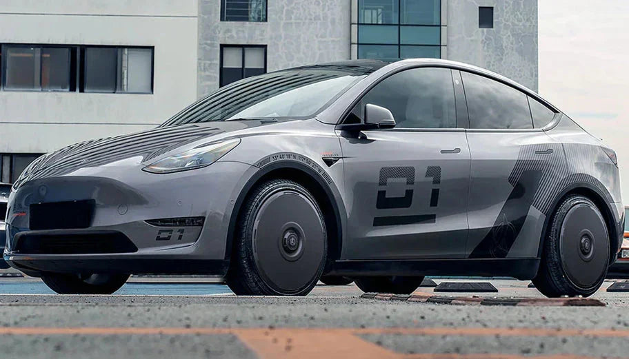 Upgrade Your Tesla Model Y: The Power of Black Wheel Covers