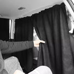 Tesla Rear Privacy Divider Curtain for Model 3/Y/S/X – Blackout Sunshade Partition