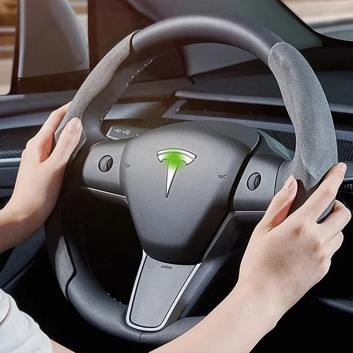 CUTIM Steering Wheel Cover for Tesla Model 3/Y