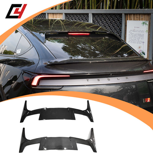 Carbon Fibre Rear Wing Spoiler for Tesla Model 3 & Model Y