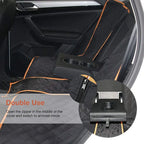 Heavy-Duty Dog Seat Cover with Double Zipper Design for Tesla Model 3/Y/S/X & Cybertruck | CUTIM