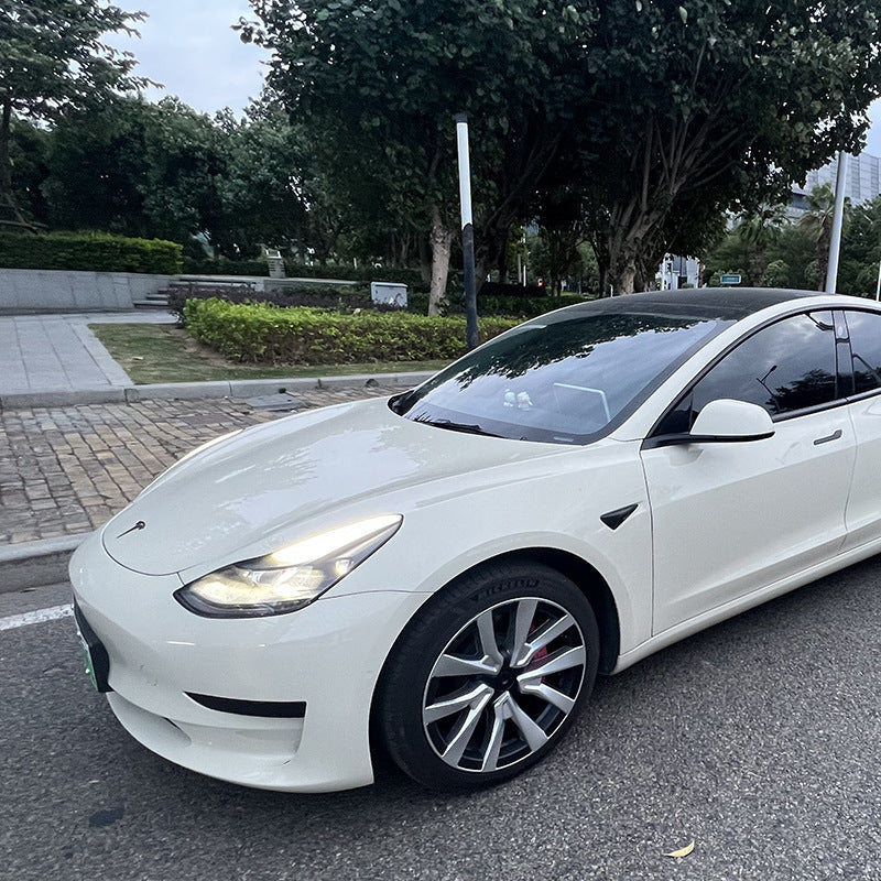 CUTIM 19 inch Wheel Hub Covers for Tesla Model Y and Model 3