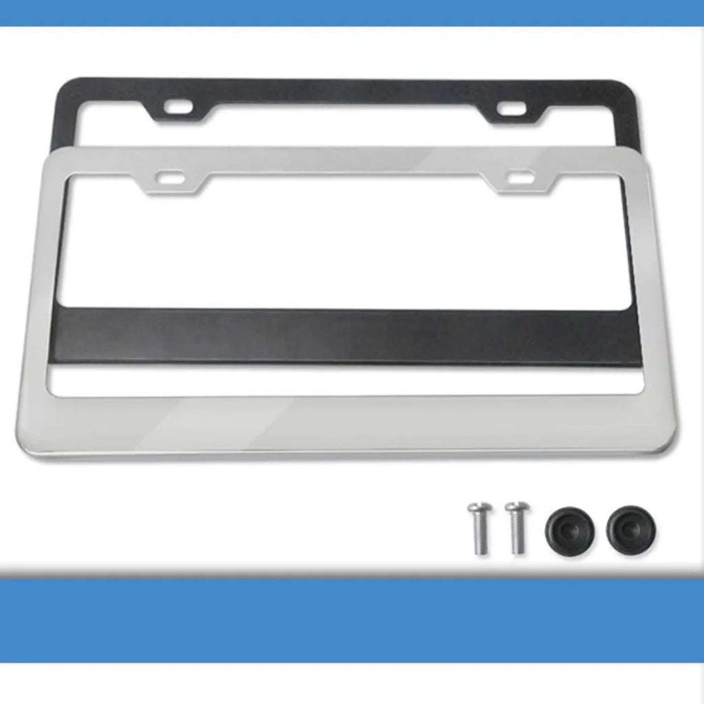 CUTIM Black License Plate Frame for Tesla