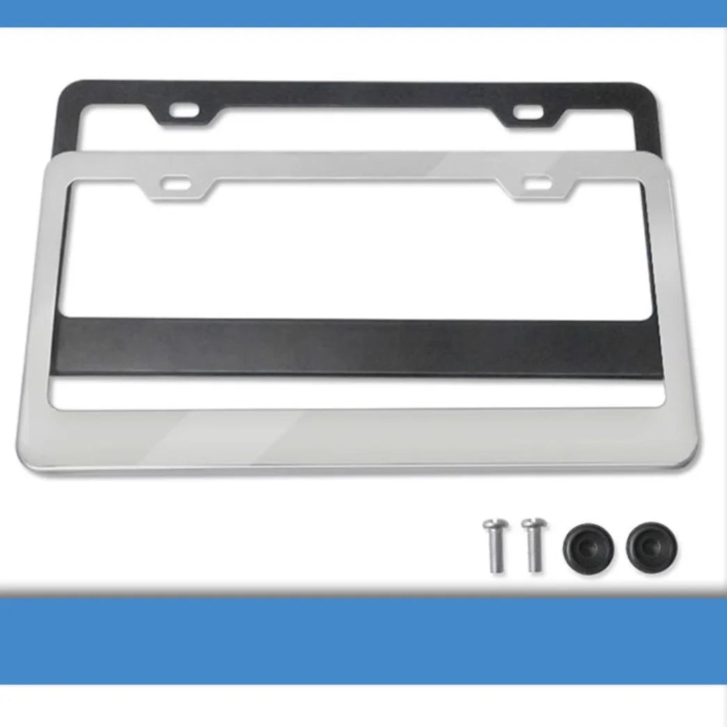 CUTIM Black License Plate Frame for Tesla