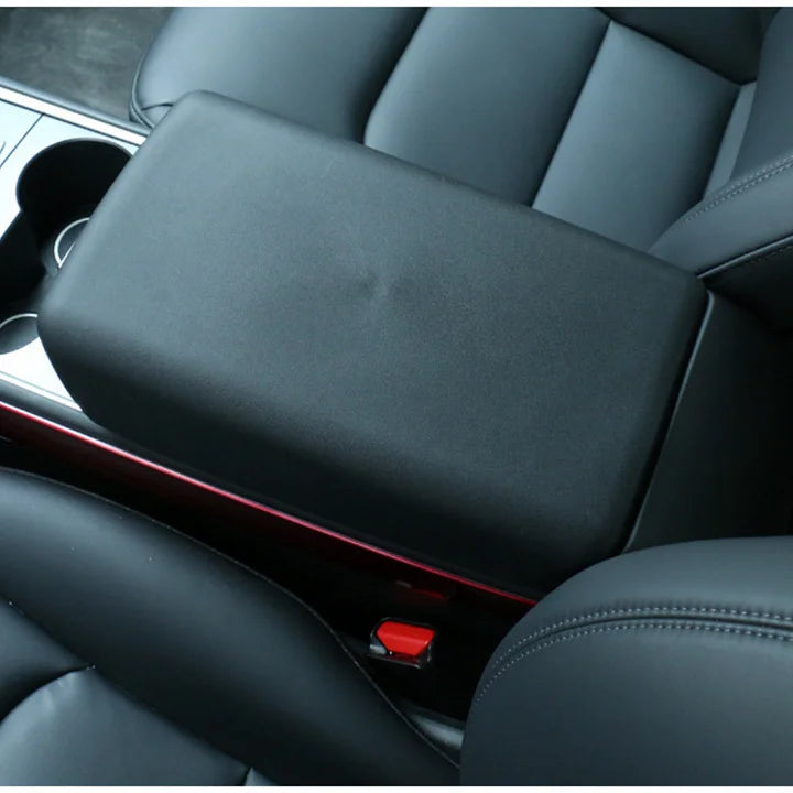 Center Console Armrest Protective Cover – TPE for Tesla Model 3 Highland & Model Y Juniper