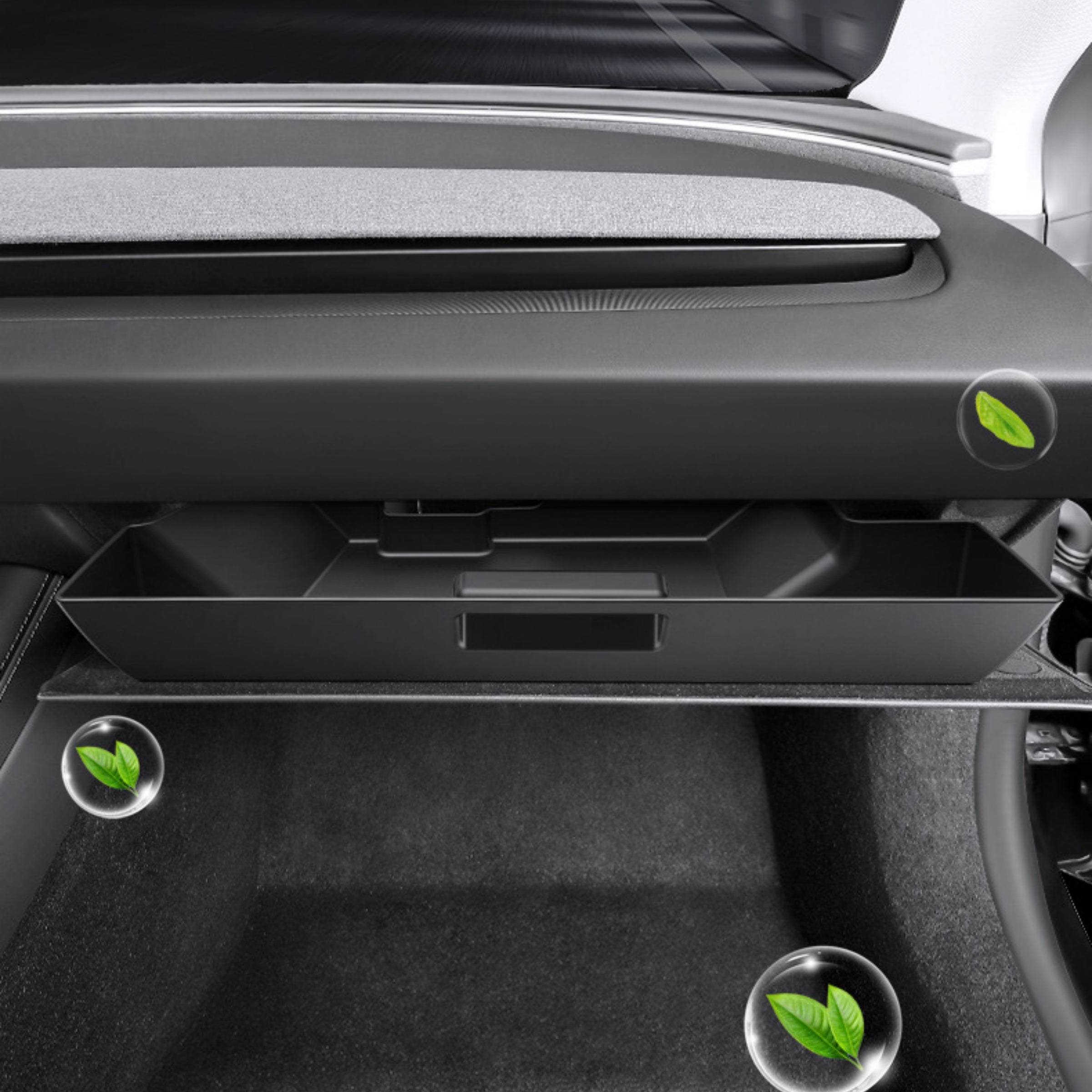 CUTIM Push-Pull Glovebox Storage Case for Tesla Model 3/Y (LHD)