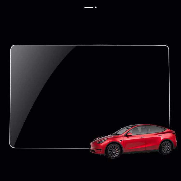 CUTIM Front & Rear Display Tempered Glass Screen Protector for Model Y Juniper / 3 Highland