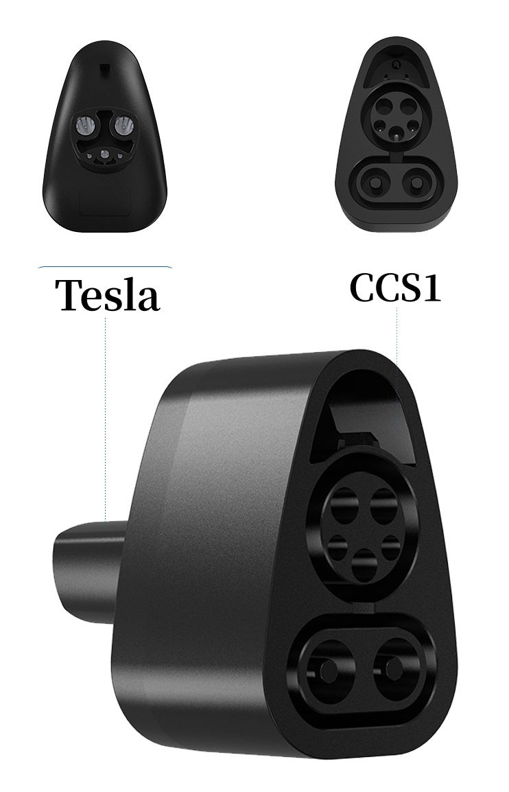 CUTIM J1772 & CCS1 to Tesla DC Fast Charging Adapter