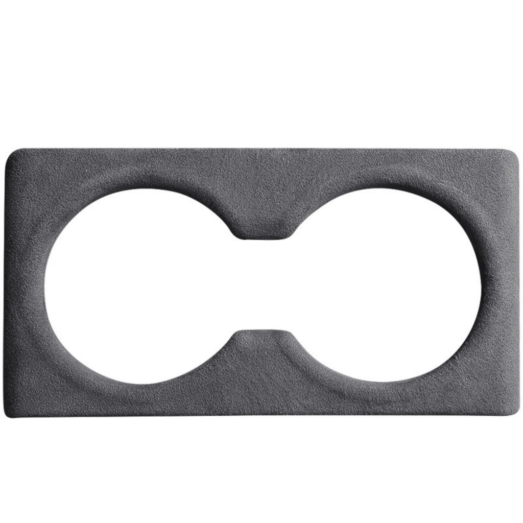 Rear Water Cup Holder Cover Trim – Alcantara Suede for Tesla Model 3 Highland & Model Y Juniper