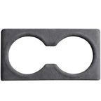 Rear Water Cup Holder Cover Trim – Alcantara Suede for Tesla Model 3 Highland & Model Y Juniper