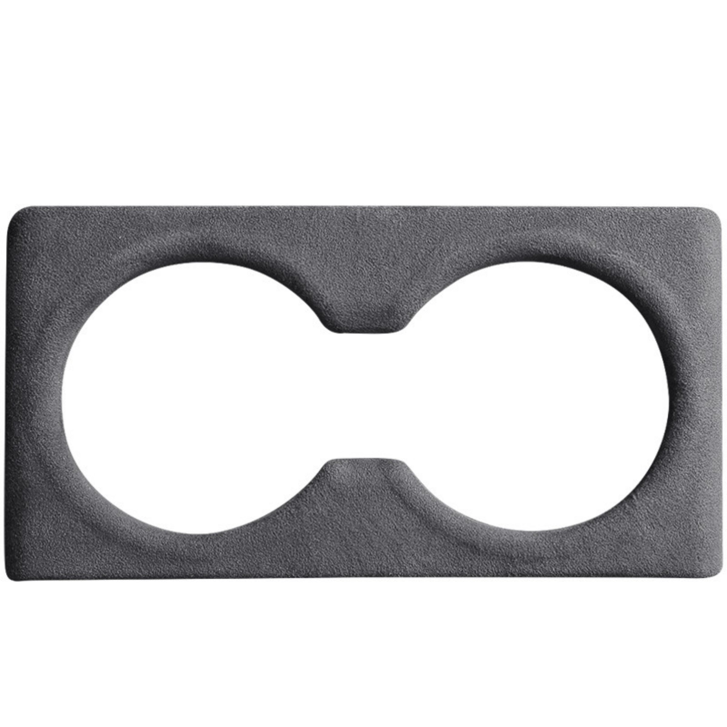 Rear Water Cup Holder Cover Trim – Alcantara Suede for Tesla Model 3 Highland & Model Y Juniper