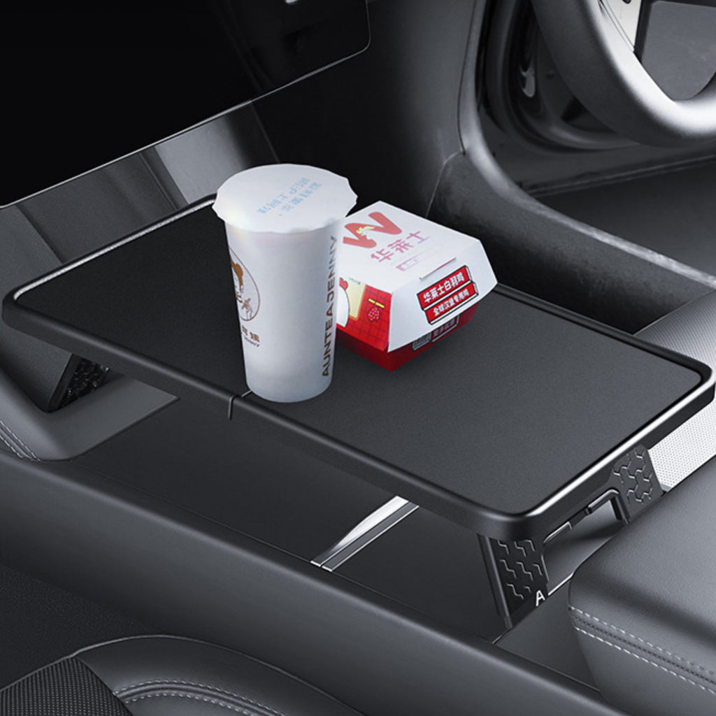 Center Console Folding Table for Model Y Juniper & Model 3 Highland