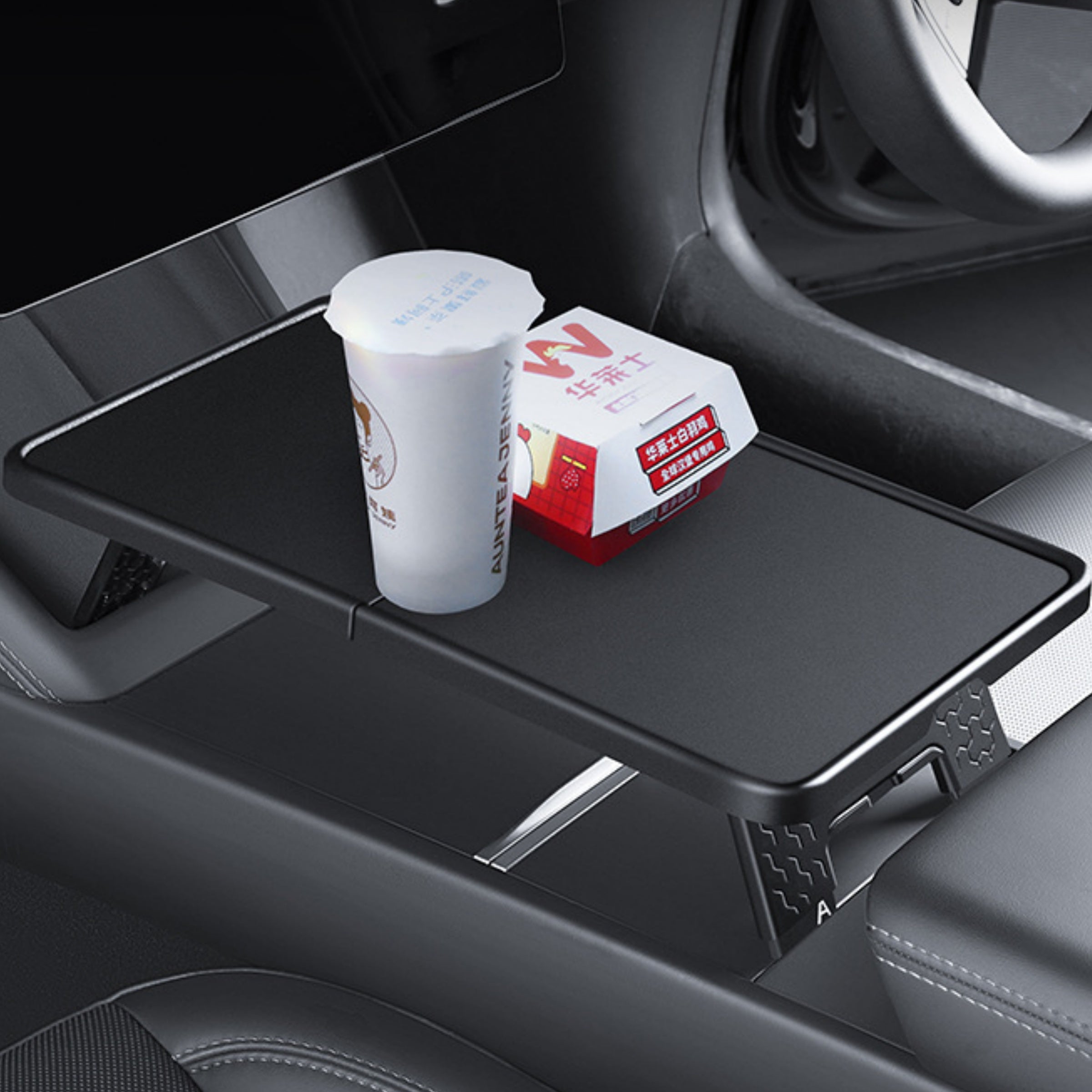 Center Console Folding Table for Model Y Juniper & Model 3 Highland