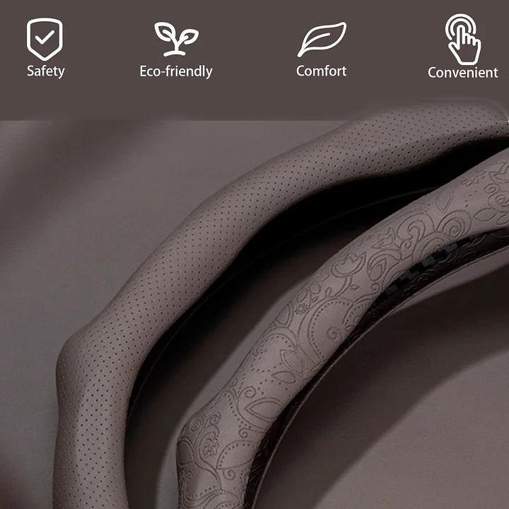 CUTIM Ultra-thin Steering Wheel Cover for Tesla Model 3/Y/X/S