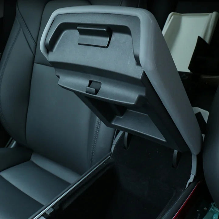 Center Console Armrest Protective Cover – TPE for Tesla Model 3 Highland & Model Y Juniper