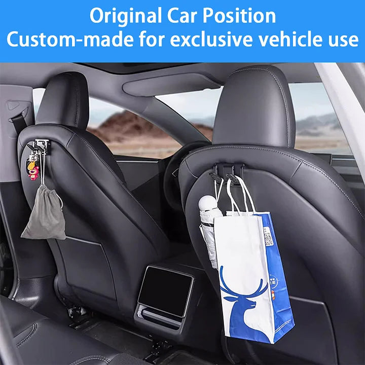 Tesla Model Y & Model 3 Seat Hooks