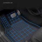 All Weather TPE Floor Mats for Tesla Model Y 7 Seats