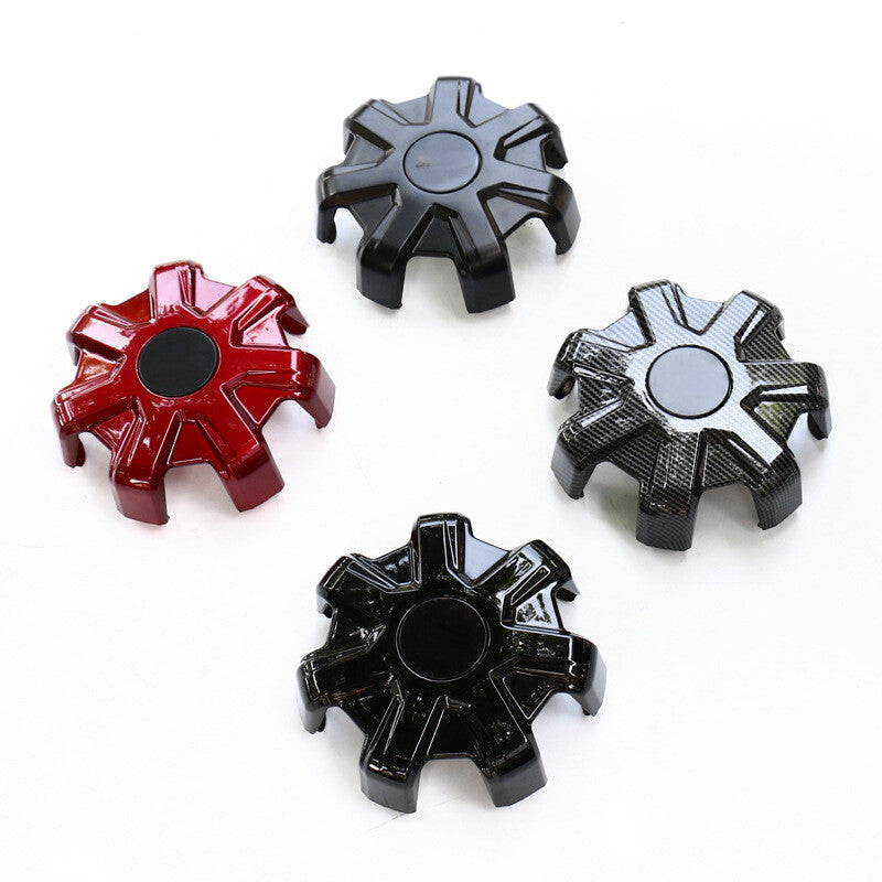 CUTIM Tesla 7-Spoke Wheel Covers with T-Logo - Wheel Protection Caps