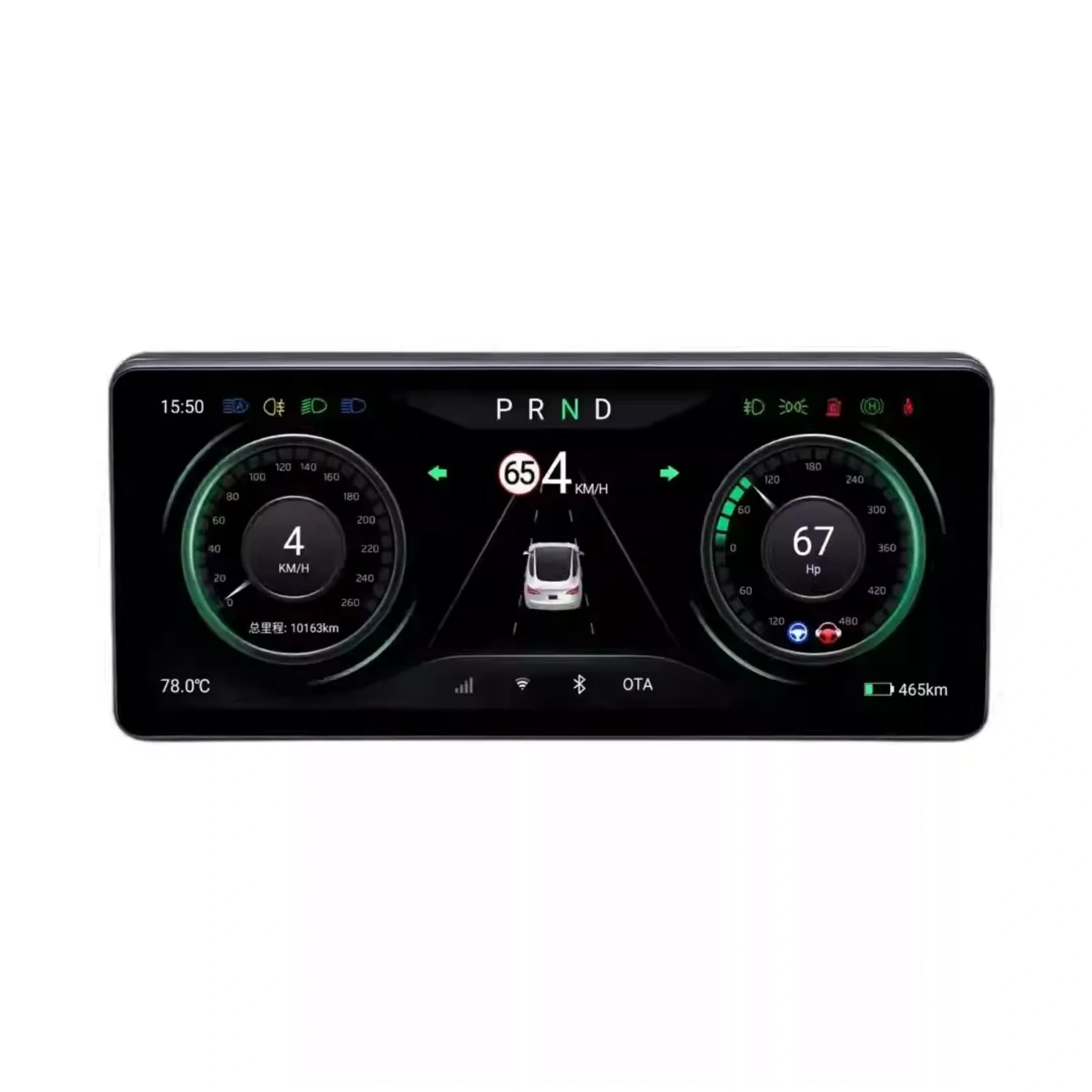 10.25" Android 4G LCD Dashboard Display Screen for Tesla Model 3 / Model Y