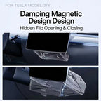 CUTIM Tesla Refreshed Model 3/Y ETC Anti-Slip Center Console Storage Tray