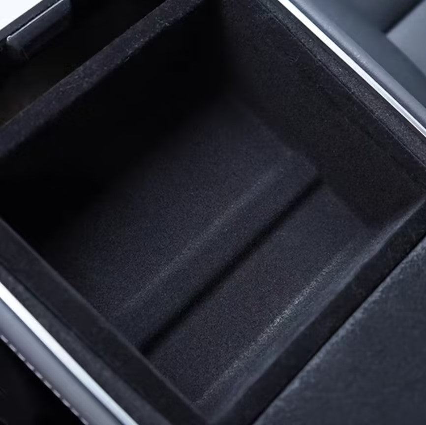Front & Rear Center Console Storage Trays for Tesla Model 3 / Y