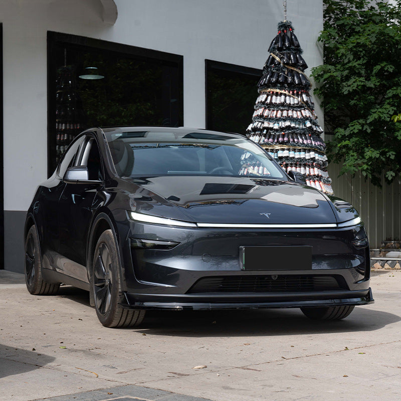 CUTIM Front Bumper Lip Splitter Body Kit for Tesla Model Y Juniper (2025-2026) | CUTIM