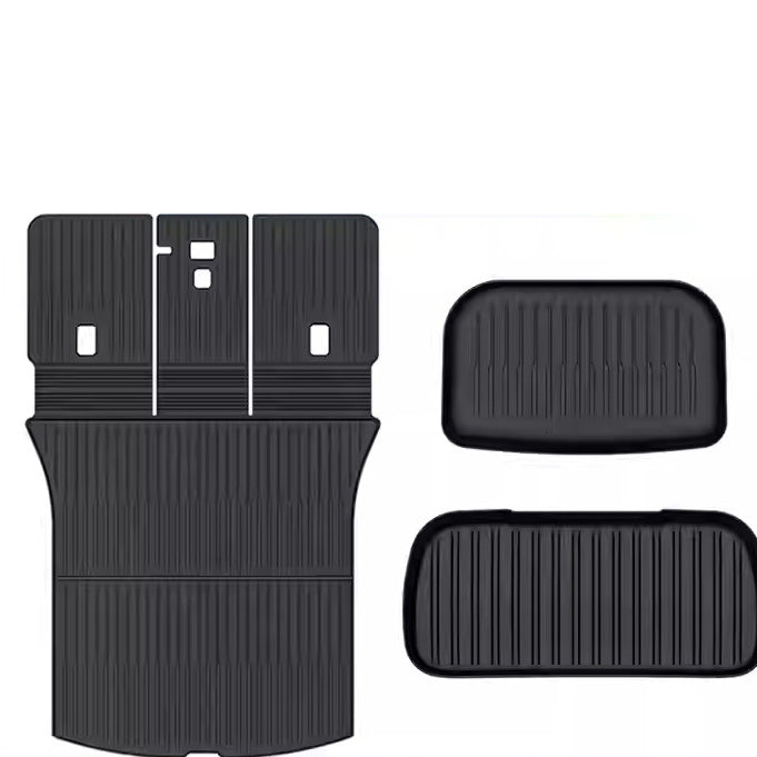 CUTIM Trunk Mat With Backrest Mat for Tesla New Model Y