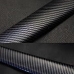 Carbon Fiber Door Panel Trim for Tesla Model 3 / Model Y (2-Piece Set)