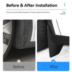 Tesla Mud Flaps Splash Guards 4PCS for Model 3/Y