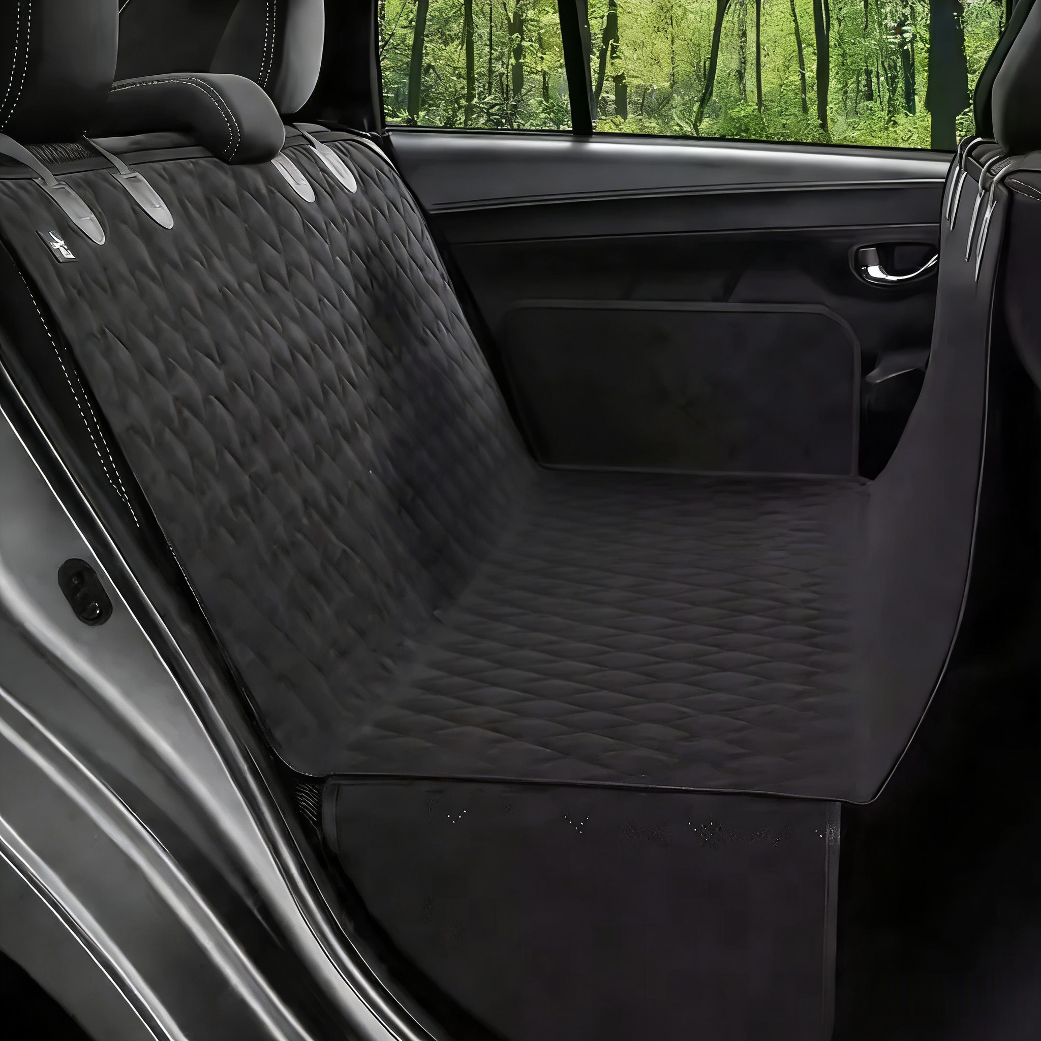Rear Seat Dog Seat Cover for Tesla Model S/3/X/Y/Cybertruck – Waterproof Pet Protector