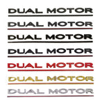 CUTIM DUAL MOTOR High-Performance Rear Badge For Tesla Model Y/3/S/X