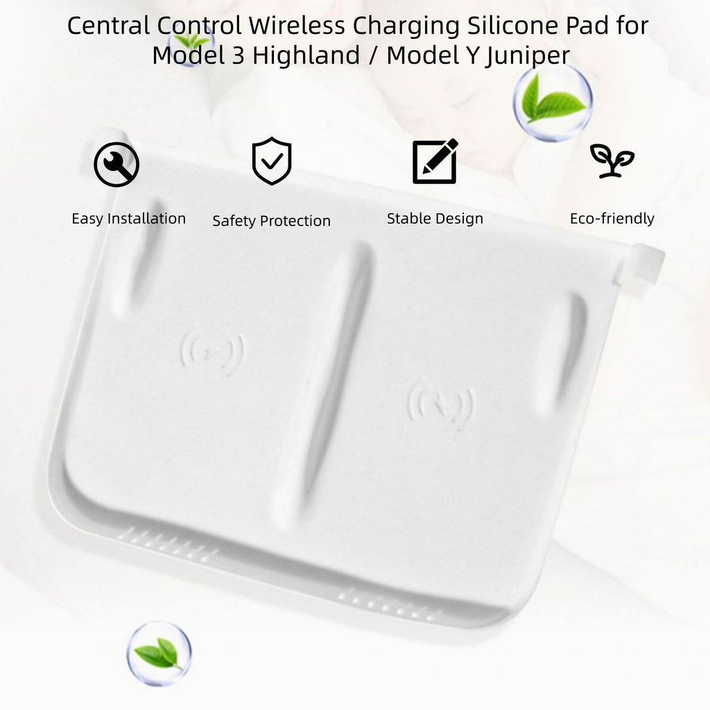 Center Wireless Charging Pad for Tesla Model 3 Highland / Model Y Juniper