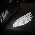 CUTIM Model 3 Highland & New Model Y Angel Wings Rearview Mirror Welcome Light