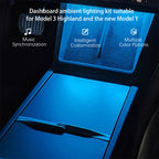 Tesla Dashboard Ambient Light Kit for Model 3 Highland/Y