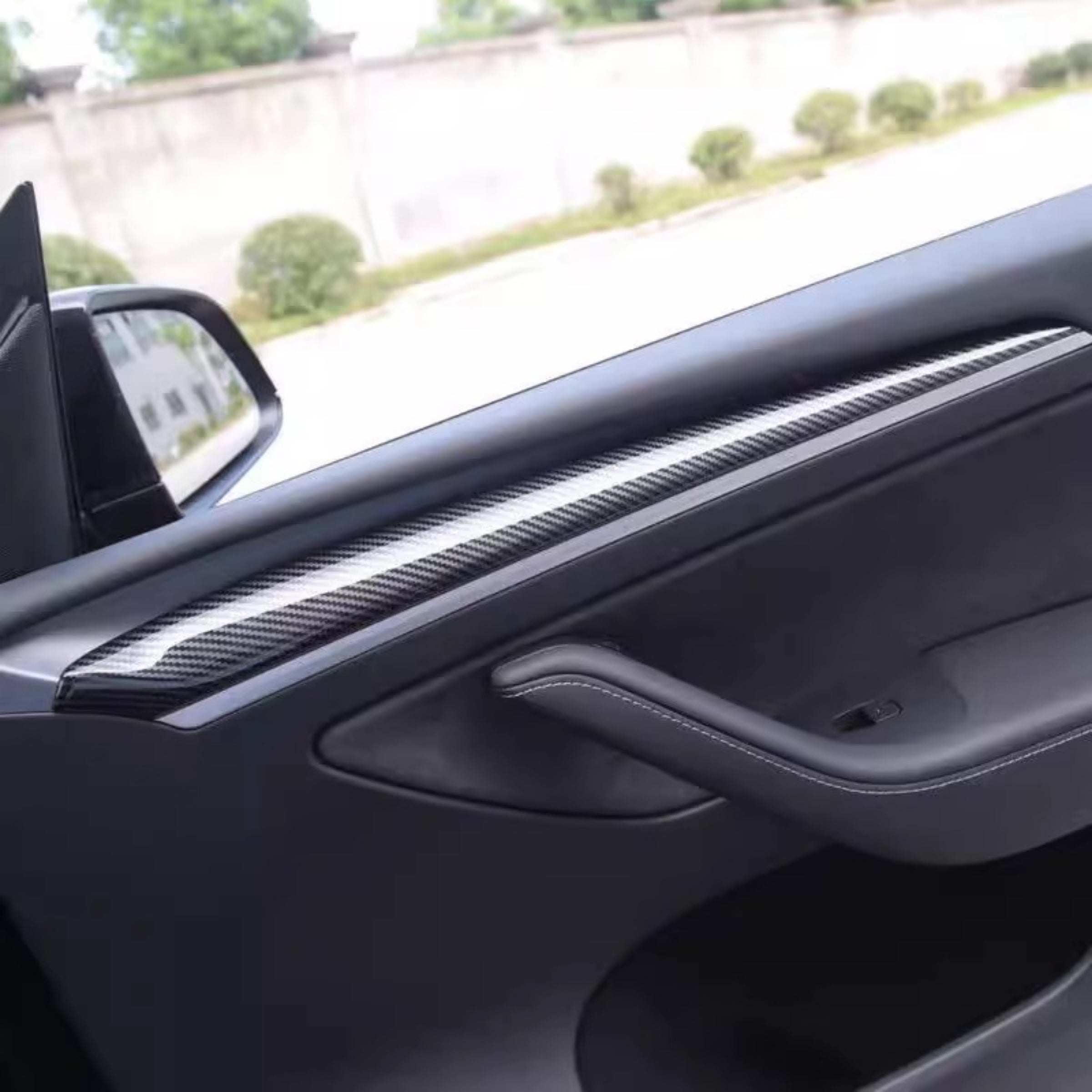 CUTIM Variety Door Panel Trim for Tesla Model 3 2021-2023.10 & Model Y 2020-2024