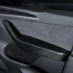 Dry Carbon Fibre Door Armrest Covers for Tesla Model Y / Model Y Juniper