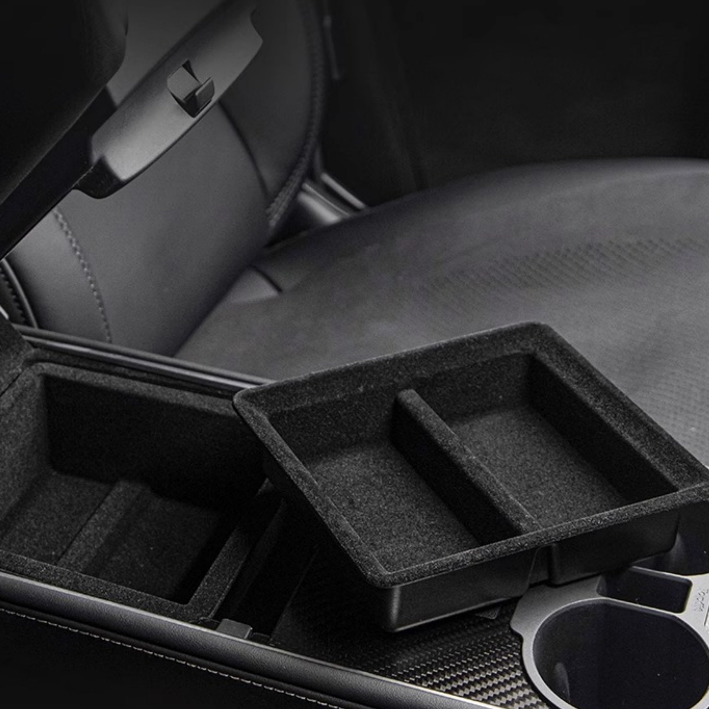 Armrest Organizer for Tesla Model 3 2021-2023.10 / Model Y 2020-2024