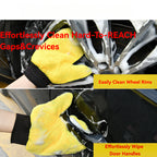 CUTIM Car Wash Glove for Detailing - Scratch-Free Foam Pad Car Care Glove