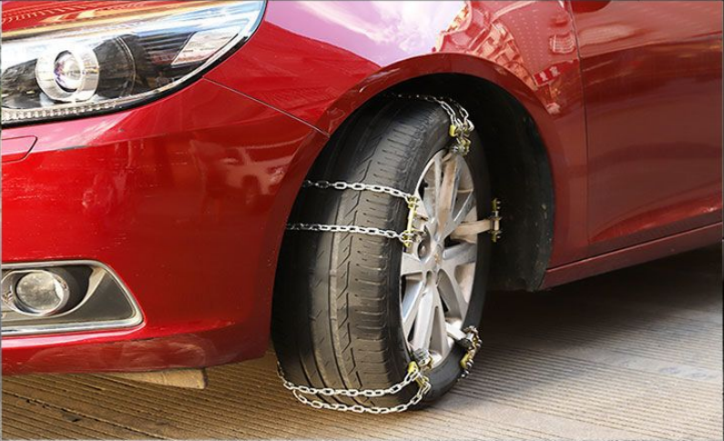 CUTIM Heavy-Duty Emergency Snow Chains for Tesla Model 3 / Model Y / Model S / Model X – Winter Anti-Slip Traction Chains