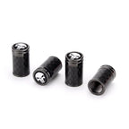 Carbon Fiber Car Wheel Tire Valve Stem Cap for Tesla Model 3/Y/S/X (4PCS)