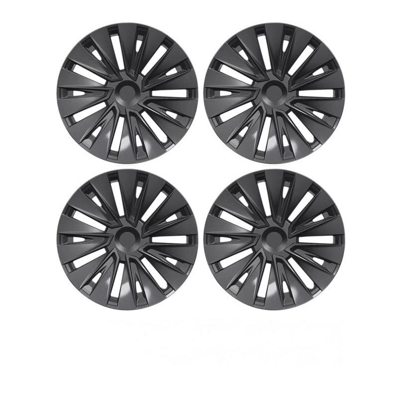 CUTIM 19 inch Wheel Hub Covers for Tesla Model Y and Model 3