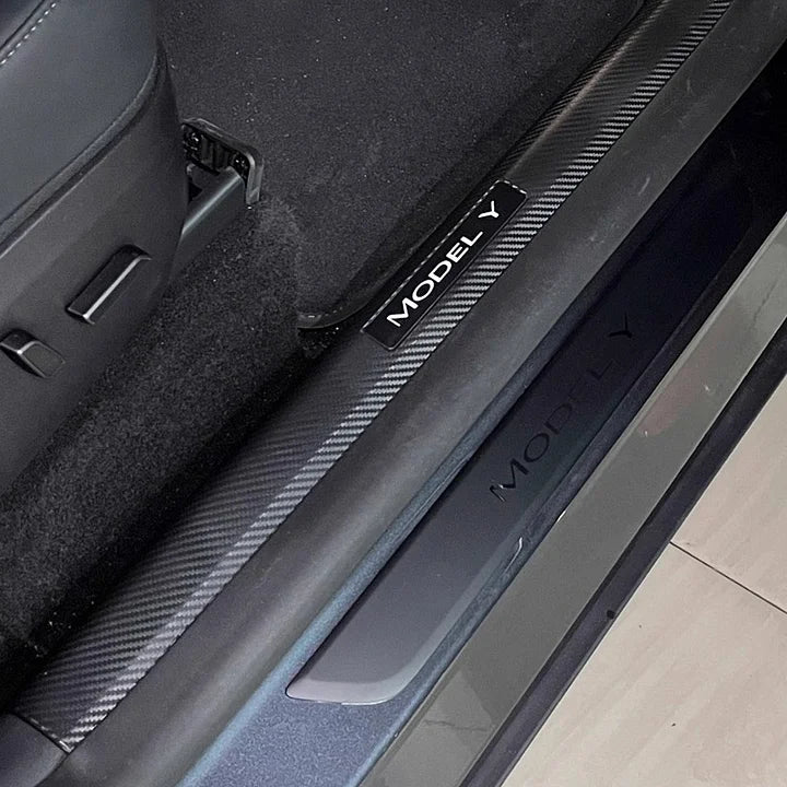 CUTIM Door Sills Protector Front & Rear for Model Y / 3