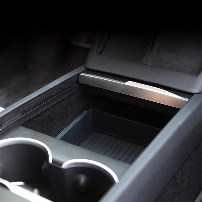 Center Front Storage Box for Tesla New Model Y & Model 3 Highland