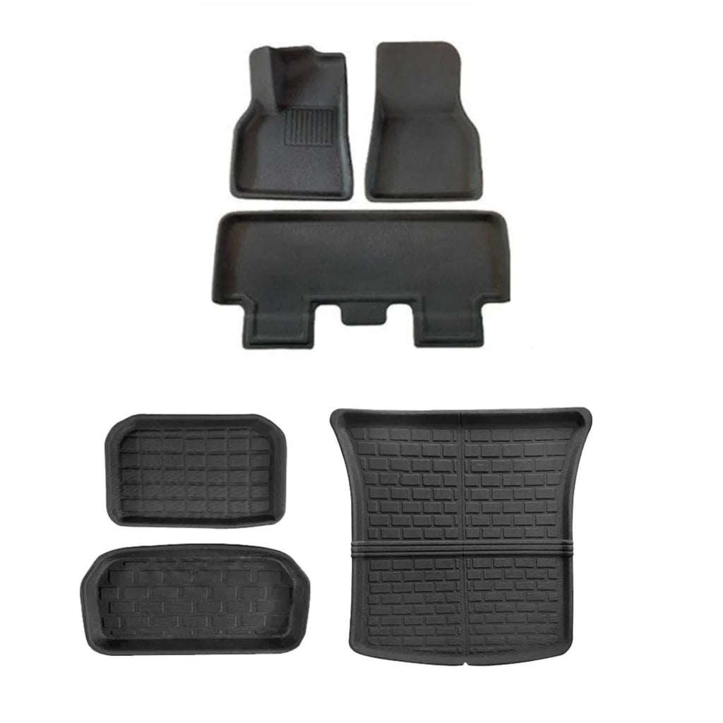 All Weather 3D Floor Mats for Tesla Model Y & Model 3 Highland