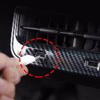 Model 3 / Y Backseat Air Vent Cap Cover - Real Dry Carbon Fiber