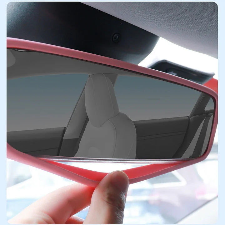 CUTIM Rear View Mirror Protector Frame For Tesla Model 3/Y