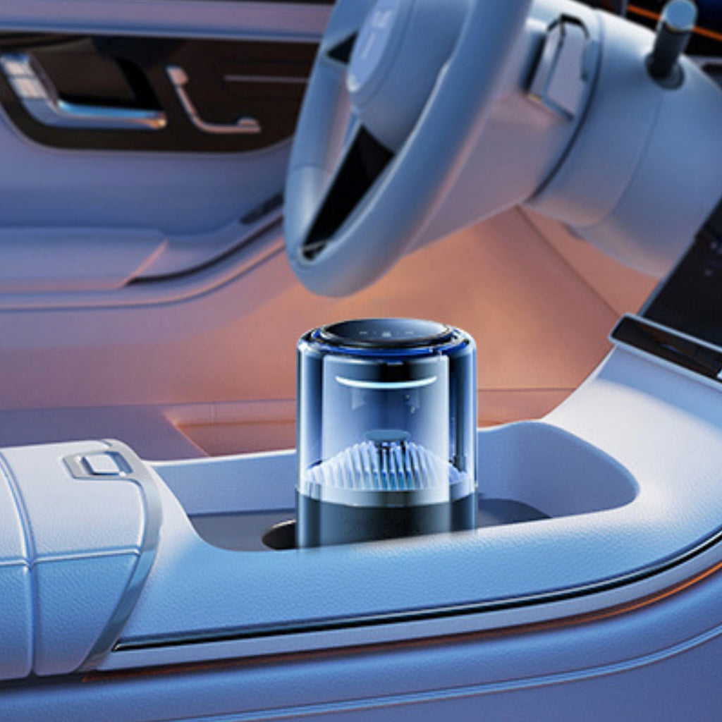 Tesla Cloud Mist Car Diffuser With Ambient Lighting