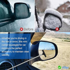 CUTIM Automotive Rearview Mirror Wiper Stainless