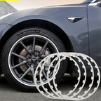CUTIM Wheel Rim Protectors for Tesla Model 3/Y/S/X