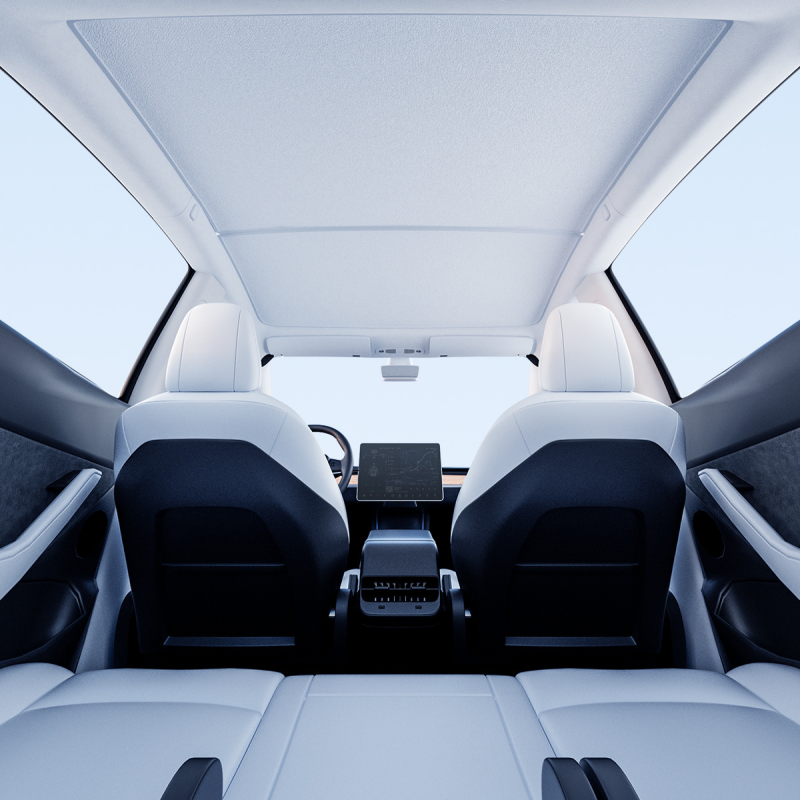 CUTIM Graphene Front Windshield Sunshade for Model 3 Highland / Model Y Juniper